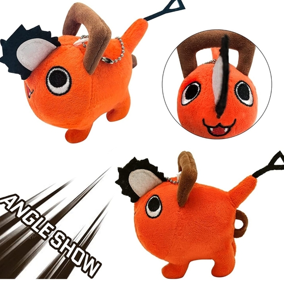 Chainsaw Man Super Soft Plush 4" Pochita Cute Stuffed - Picture 5 of 5